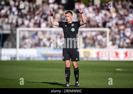 Aarhus, Danemark. 07th, mai 2023. L'arbitre Jacob Karlsen a été vu lors du match Superliga 3F entre Aarhus GF et Viborg FF au parc Ceres d'Aarhus. (Crédit photo: Gonzales photo - Morten Kjaer). Banque D'Images