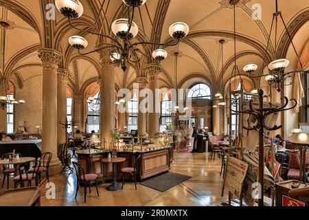 Le célèbre café Central à Vienne, Autriche Banque D'Images