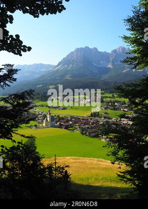 À propos de Going Am Wilden Kaiser, Tyrol, Autriche Banque D'Images