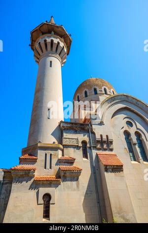 Grande mosquée de Constanta, Dobruja, côte de la mer Noire, Roumanie Banque D'Images