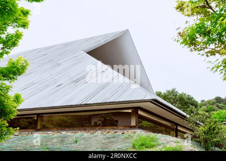 Salle Naoshima par l'architecte Hiroshi Sambuichi à Honmura/Naoshima Banque D'Images