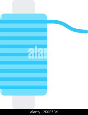 Image vectorielle d'icône de filetage. Adapté aux applications Web mobiles et aux supports d'impression. Illustration de Vecteur