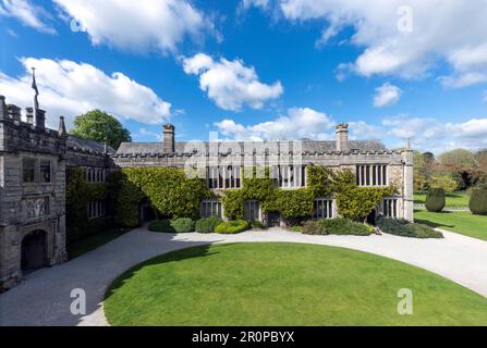 Lanhydrock House - maison de campagne de jacobean - Bodmin, Cornouailles, Angleterre, Royaume-Uni Banque D'Images