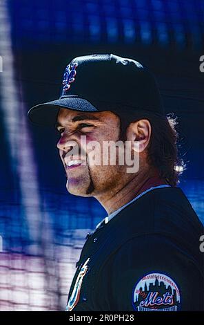 MLB : Mike Piazza, NY mets Banque D'Images