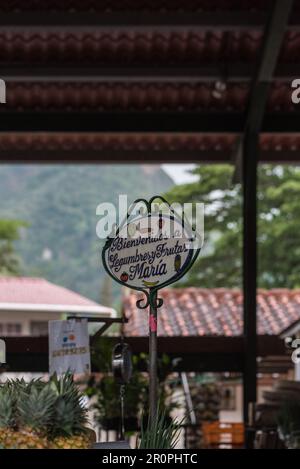 Marché à El Valle de Anton au Panama Banque D'Images