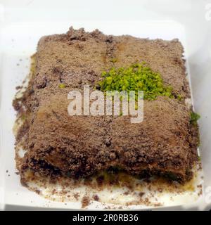 authentique dessert turc pista aromatisé dans un magasin à vendre Banque D'Images