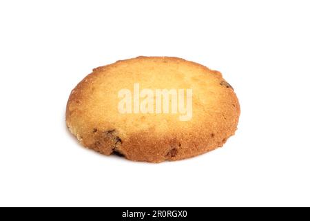 Biscuits au beurre danois, biscuits au beurre isolés sur bakcground blanc Banque D'Images