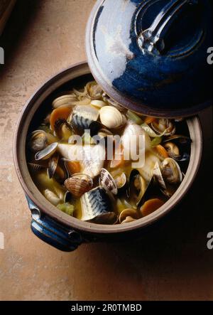 Soupe du pêcheur Banque D'Images