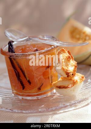 Confiture de melon Banque D'Images