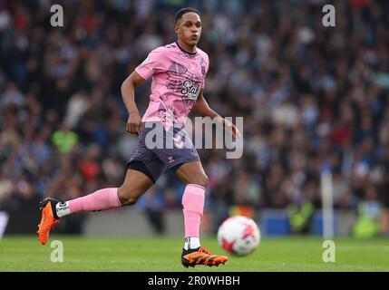 Brighton et Hove, Angleterre, 8th mai 2023. Yerry Mina d'Everton pendant le match de la Premier League au stade AMEX, Brighton et Hove. Le crédit photo devrait se lire: Paul Terry / Sportimage Banque D'Images