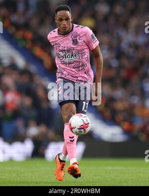 Brighton et Hove, Angleterre, 8th mai 2023. Yerry Mina d'Everton pendant le match de la Premier League au stade AMEX, Brighton et Hove. Le crédit photo devrait se lire: Paul Terry / Sportimage Banque D'Images