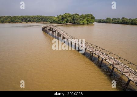 Vue aérienne des monuments de Thaïlande Banque D'Images