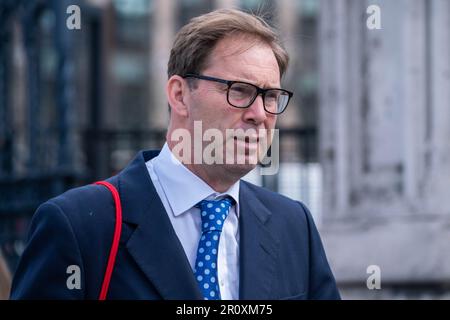 Londres, Royaume-Uni. 10 mai 2023. Tobias Ellwood, député conservateur de Bournbmouth est arrive à Westminster pour PMQ's. crédit : amer ghazzal/Alay Live News Banque D'Images