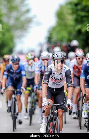 Termoli, Italie. 08th mai 2023. Davide Formolo d'Italie et Team Emirates au cours de la troisième phase du 106th Giro d'Italia 2023 - transit à Termoli. Crédit : SOPA Images Limited/Alamy Live News Banque D'Images