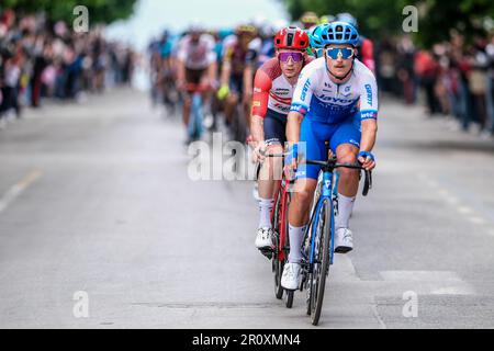 Termoli, Italie. 08th mai 2023. Otto Vergaerde de Beglium et Team Trek - Segafredo au cours de la troisième étape du 106th Giro d'Italia 2023 - transit à Termoli. Crédit : SOPA Images Limited/Alamy Live News Banque D'Images