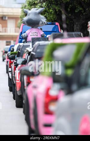 Termoli, Italie. 08th mai 2023. La Caravane du 106th Giro d'Italia 2023 - phase 3, transit à Termoli. Crédit : SOPA Images Limited/Alamy Live News Banque D'Images