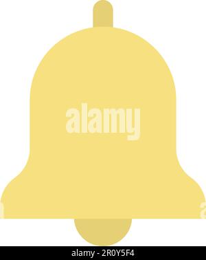 Image vectorielle d'icône de cloche. Adapté aux applications mobiles, aux applications Web et aux supports d'impression. Illustration de Vecteur