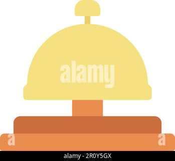 Image vectorielle de l'icône de la cloche d'orbhop. Adapté aux applications mobiles, aux applications Web et aux supports d'impression. Illustration de Vecteur