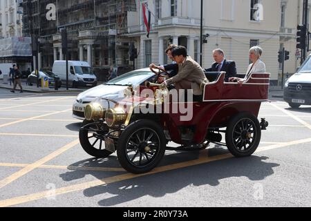 Voiture classique à South Kensington, Londres Banque D'Images