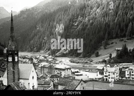 Vénétie - Cortina d'Ampezzo 1938 Banque D'Images