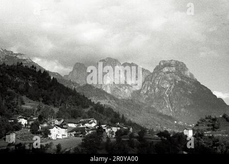 Vénétie - Cortina d'Ampezzo 1938 Banque D'Images