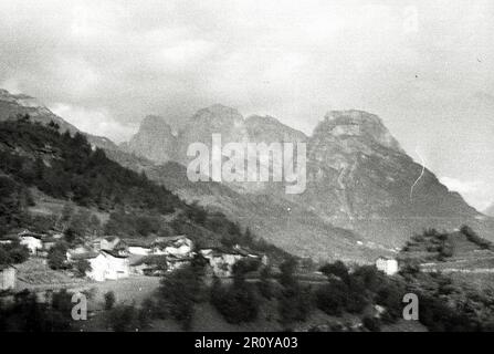 Vénétie - Cortina d'Ampezzo 1938 Banque D'Images