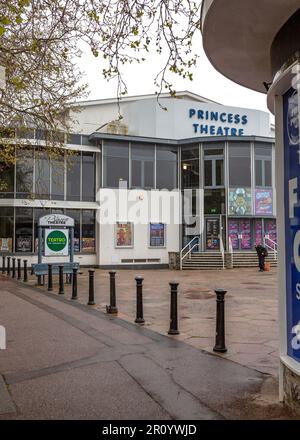 Le Princess Theatre de Torquay, Devon, Royaume-Uni. Banque D'Images