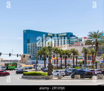 MGM Grand Casino and Resort à Las Vegas, Nevada. Banque D'Images