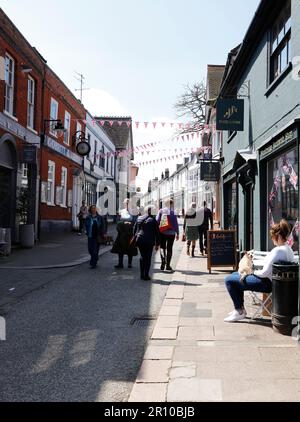 Woodbridge, Suffolk, Angleterre, Royaume-Uni Banque D'Images