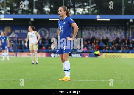 Londres, Royaume-Uni. 10th mai 2023. Kingsmeadow, Royaume-Uni, 10 mai 2023 Guro Reiten (11 Chelsea) lors d'un match dans la Super League Barclays entre Chelsea et Leicester à Kingsmeadow à Londres, 10 mai 2023, Royaume-Uni (Bettina Weissensteiner/SPP) Credit: SPP Sport Press photo. /Alamy Live News Banque D'Images