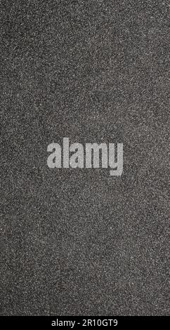 Magnifique portrait de papier de verre gris avec texture rugueuse et arrière-plan pour mobile. Banque D'Images