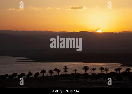 Mer Morte, Jordanie Banque D'Images