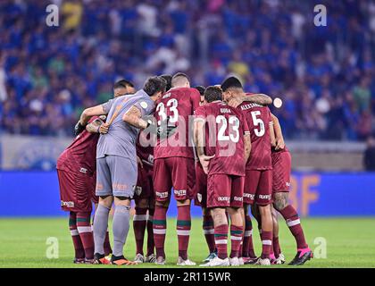 Belo Horizonte, Brésil, 10th mai 2023. Joueurs Fluminense, pendant le match entre Cruzeiro et Fluminense, pour la série Brésilienne A 2023, au stade Mineirao, à Belo Horizonte sur 10 mai. Photo: Gledston Tavares/DiaEsportivo/Alay Live News Banque D'Images