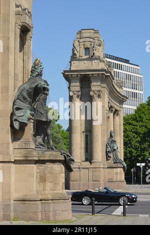 Porte de Charlottenburg, Strasse des 17. Juni, Charlottenburg, Berlin, Allemagne Banque D'Images