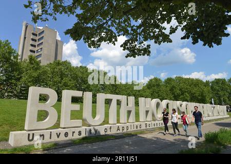 Université des sciences appliquées de Beuth, Luxemburg Strasse, Wedding, Berlin, Allemagne Banque D'Images