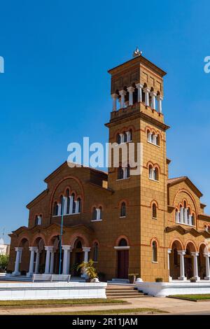 Église orthodoxe, Lubumbashi, RD Congo Banque D'Images