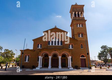 Église orthodoxe, Lubumbashi, RD Congo Banque D'Images