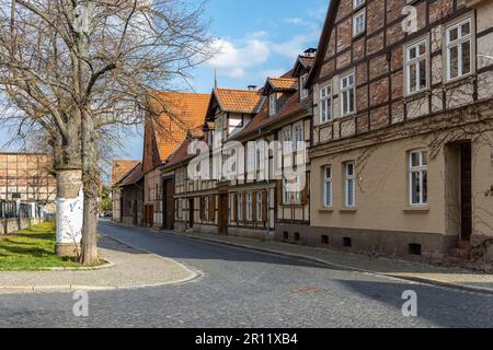 Bilder aus Quedlinburg Harz historische Altstadt Banque D'Images