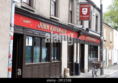 Kavanagh's The Gravediggers Pub près du cimetière Glasnevin à Dublin, Irlande. Banque D'Images