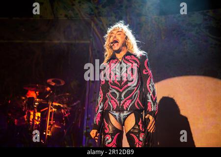 Tokio Hôtel en concerto al fabrique di Milano. Foto di Davide Merli par www.rockon.it Banque D'Images