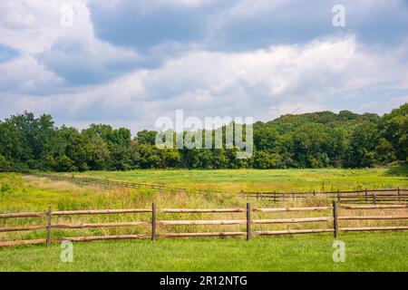 Champ de bataille national de Monocacy, parc dans le Maryland Banque D'Images