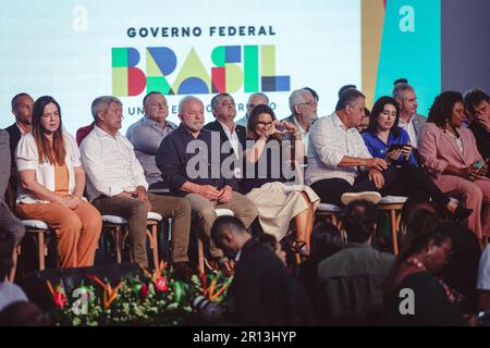 Salvador, Brésil. 11th mai 2023. 2027, un projet de loi qui établit des lignes directrices, des objectifs et des cibles pour le budget public fédéral tous les quatre ans. Le gouverneur de Bahia, Jerônimo Rodrigues, a également participé à l'événement. Crédit: Leo Bahia/FotoArena/Alamy Live News Banque D'Images