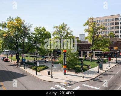 Strauss Park à Midtown St. Louis Banque D'Images