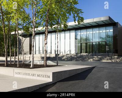Ajout au Musée d'art Saint Louis conçu par David Chipperfield Banque D'Images