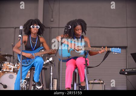 Miramar, États-Unis. 07th mai 2023. MIRAMAR, FLORIDE - MAI 07: ARI.Nye le gagnant de la place 1st de notre spectacle ouvert Teen pendant la Fondation Black Violin: Festival d'art rêveur au Parc régional Miramar Ampitheater on 28 janvier 2023 à Miramar, Floride. (Photo de JL/Sipa USA) crédit: SIPA USA/Alay Live News Banque D'Images