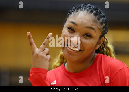 Tokyo, Japon. 11th mai 2023. Monica Okoye (JPN) Basketball : Japon session de formation de l'équipe féminine au Centre national de formation d'Ajinomoto à Tokyo, Japon . Credit: YUTAKA/AFLO SPORT/Alay Live News Banque D'Images