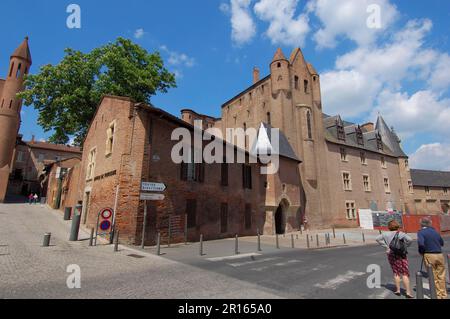 Albi, Palais de la Berbie, musée Toulouse Lautrec, Tarn, midi-Pyrénées, France Banque D'Images