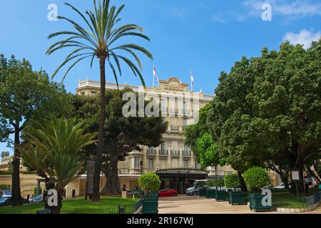 Hotel Hermitage, Monte Carlo, Principauté, Côte d'Azur, Monaco Banque D'Images