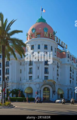 Hôtel Negresco, Nice, Côte d'Azur, Alpes-Maritimes, Provence-Alpes-Côte d'Azur, France Banque D'Images