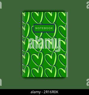 étui pour ordinateur portable en forme de coeur housse pour ordinateur portable en forme de coeur sur couverture housse pour ordinateur portable en spirale minimaliste Banque D'Images